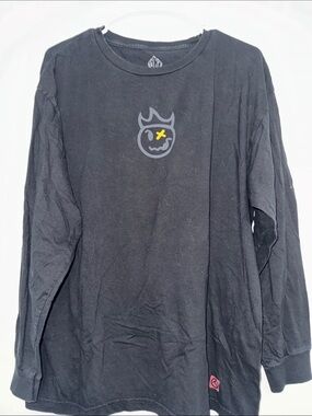 Scotty Cameron Black Long-Sleeve Tee with Smiley Emblem